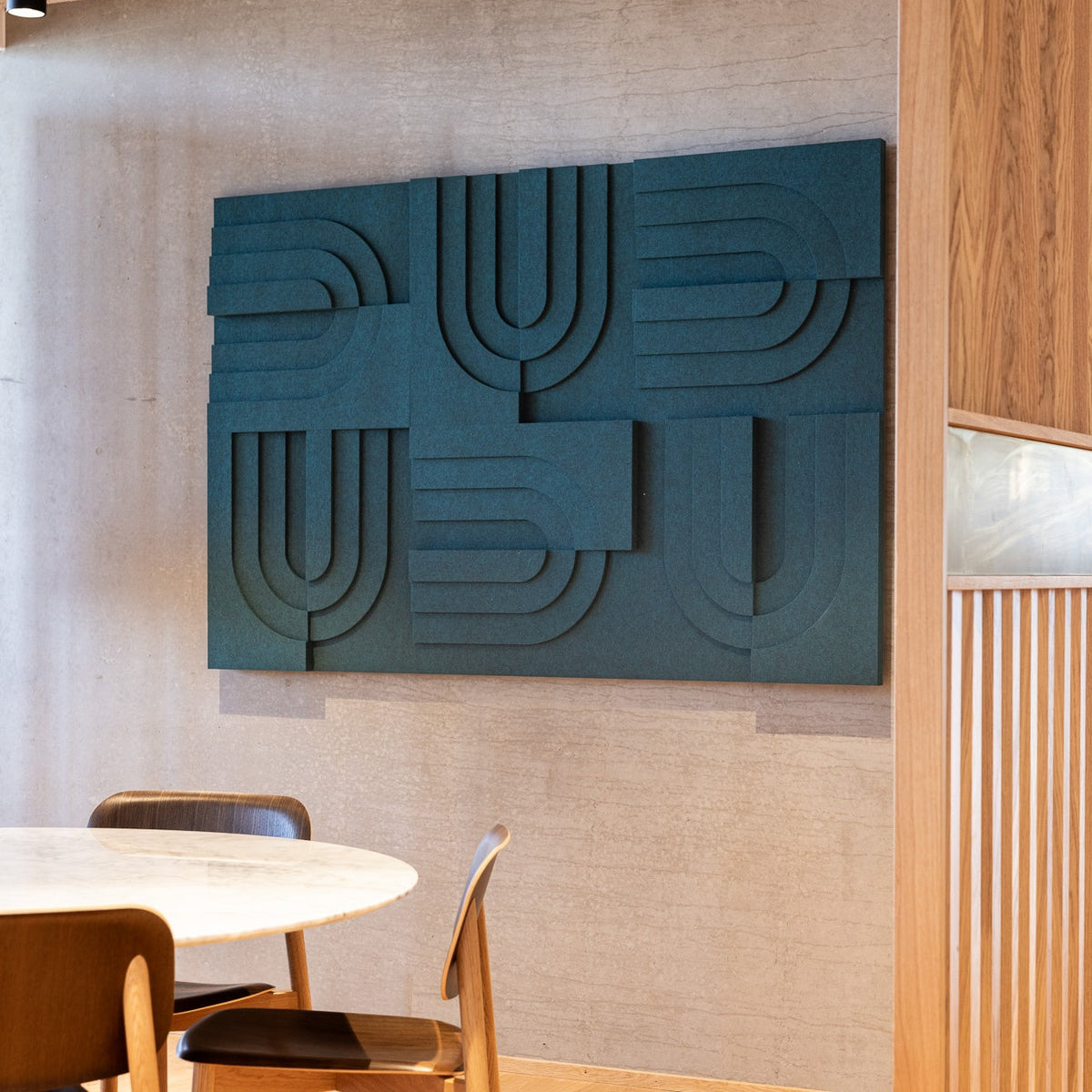 Art Acoustic Panels,48"X12"Inch Premium Acoustical Wall Panel,Better Than Foam, Decorative Sound Absorbing Panel For Walls, Studio Acoustic Treatment. Soundproof Wall Panel